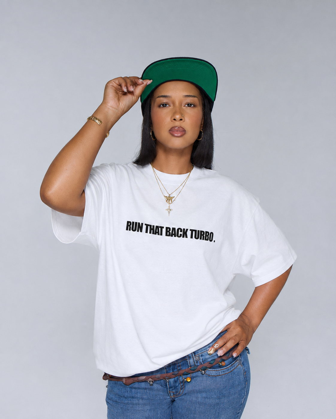 RUN THAT BACK TURBO T-SHIRT